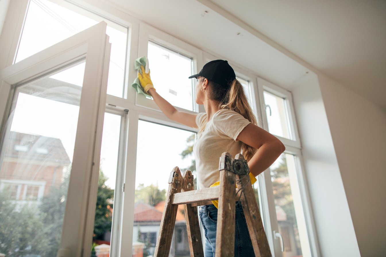 Cleaning windows